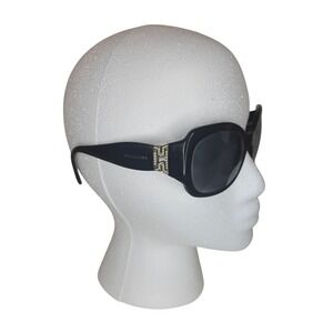 Bvlgari 8054-B Swarovski Crystal Black Sunglasses 57-17-135